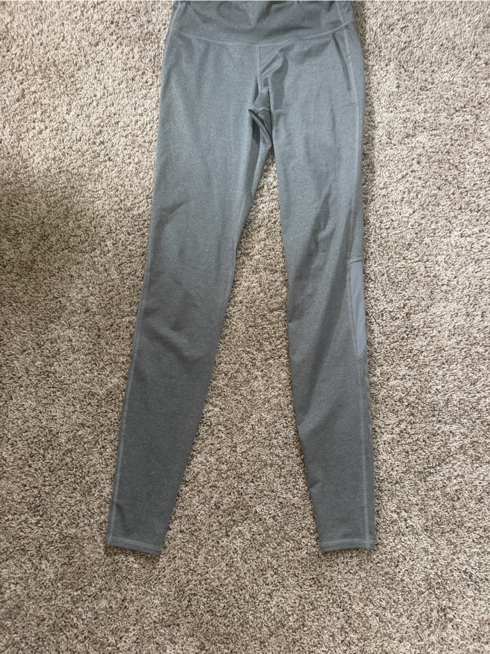 Old Navy Gray High-Waist Performance Leggings